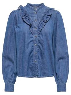 Clearance ONLDASHA-SEVIGNY Denim-skjorte Dame Skjorter