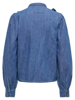 Clearance ONLDASHA-SEVIGNY Denim-skjorte Dame Skjorter