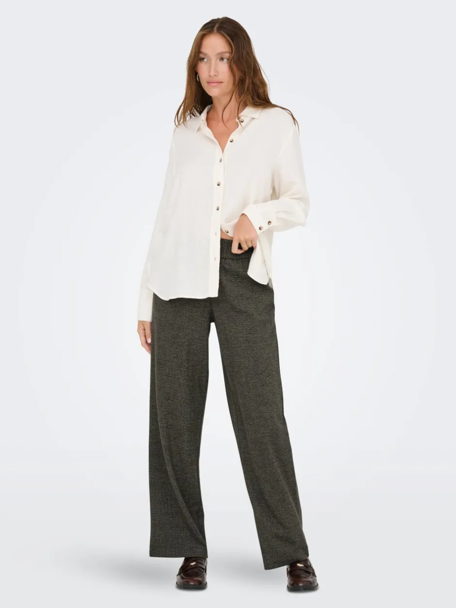 New ONLDELL Regular fit Bukser i wide fit Dame Jeans|Jeans