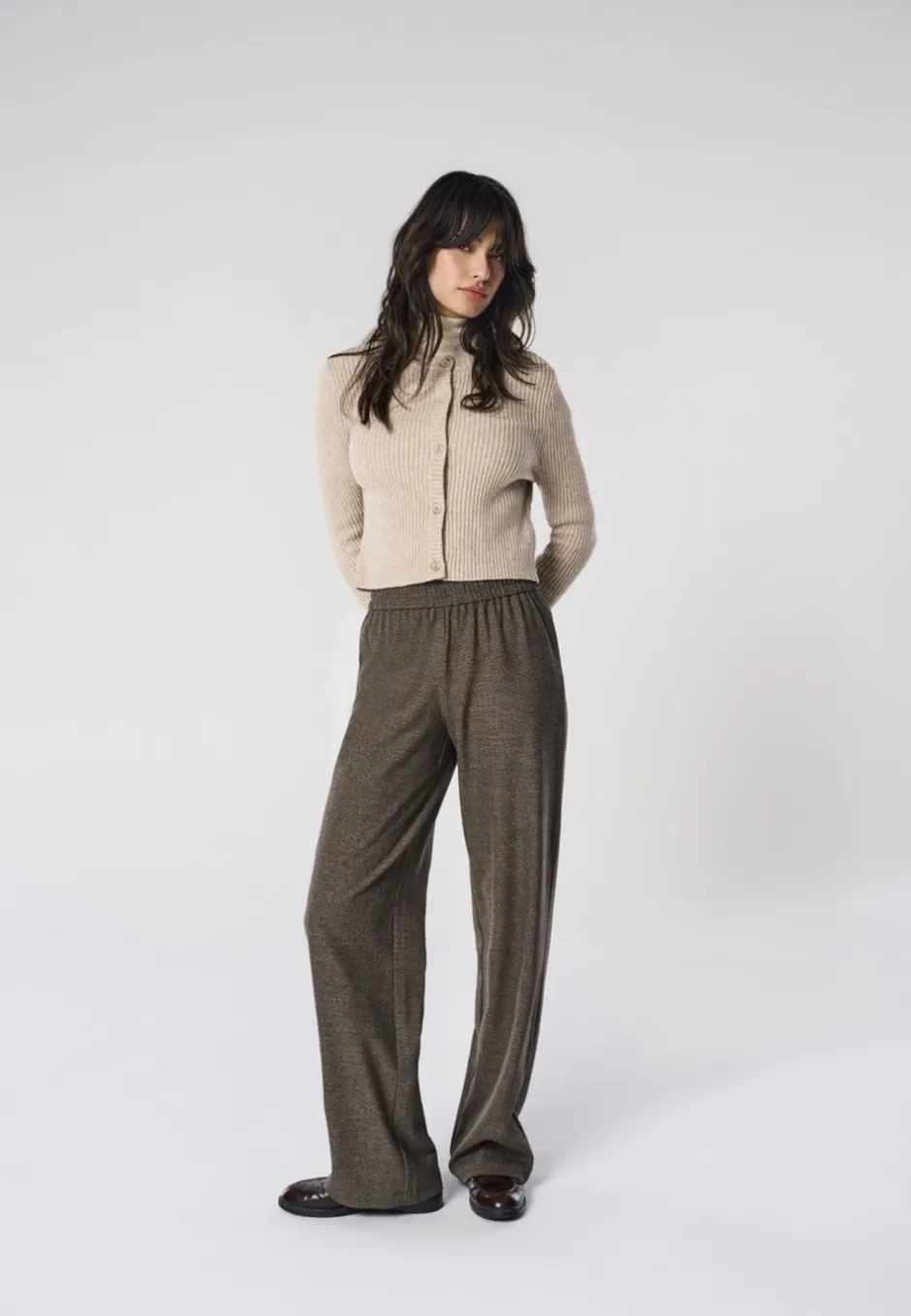 New ONLDELL Regular fit Bukser i wide fit Dame Jeans|Jeans