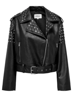 Best ONLDESTINY Bikerjakke Dame Jakker Og Frakker