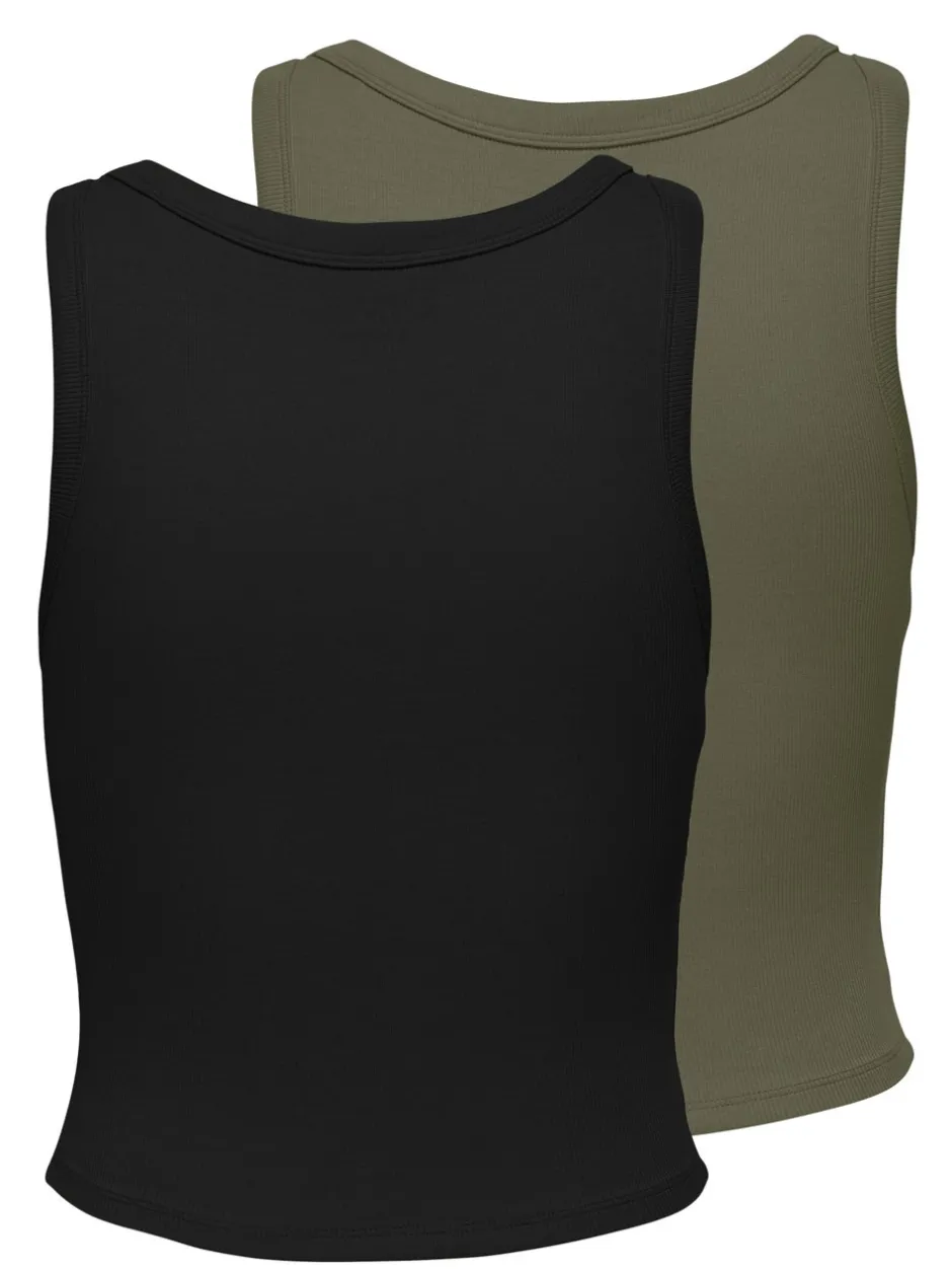 Online ONLEASY 2-pack Tanktop Dame Toppe