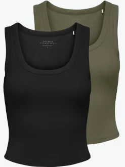 Online ONLEASY 2-pack Tanktop Dame Toppe