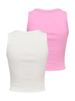 ONLEASY 2-pack Tanktop Dame Toppe