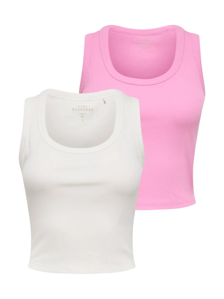 ONLEASY 2-pack Tanktop Dame Toppe