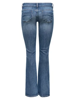 Discount ONLEBBA Lav talje Slim fit Jeans Dame Jeans|Jeans
