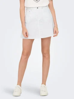 Hot ONLEDEN Denim Denim-nederdel Kort nederdel Dame Nederdele|Denimnederdele