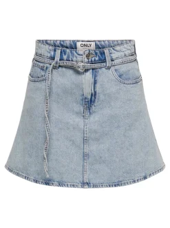 Hot ONLEDEN Denim-nederdel Kort nederdel Dame Nederdele