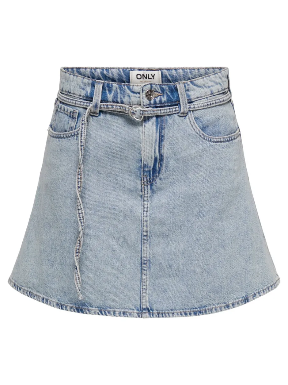 Hot ONLEDEN Denim-nederdel Kort nederdel Dame Nederdele