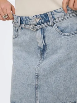 Hot ONLEDEN Denim-nederdel Kort nederdel Dame Nederdele