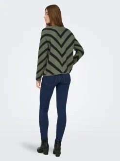 Best ONLELIZA Striktrøje Dame Strik & Cardigans