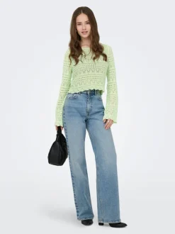 Discount ONLELKE Striktrøje Dame Strik & Cardigans