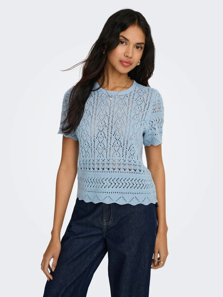 Discount ONLELKE Top Dame Strik & Cardigans