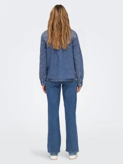 Sale ONLELLA Denim-skjorte Dame Skjorter