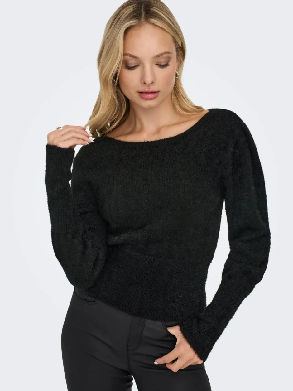 Discount ONLELLA Striktrøje Dame Strik & Cardigans