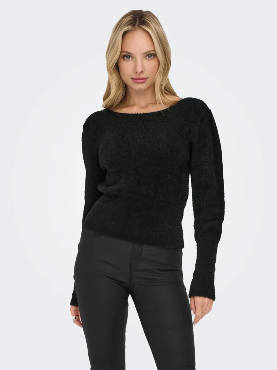 Discount ONLELLA Striktrøje Dame Strik & Cardigans