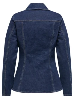 Outlet ONLELLE Denimjakke Dame Jakker Og Frakker|Double Denim