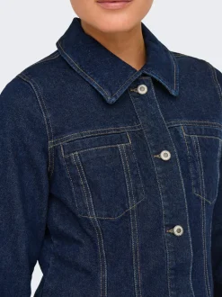 Outlet ONLELLE Denimjakke Dame Jakker Og Frakker|Double Denim