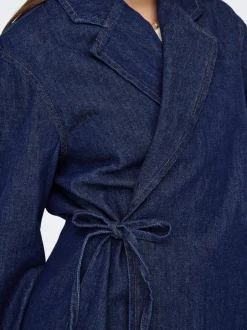 Outlet ONLELLIS Denimjakke Dame Jakker Og Frakker|Double Denim