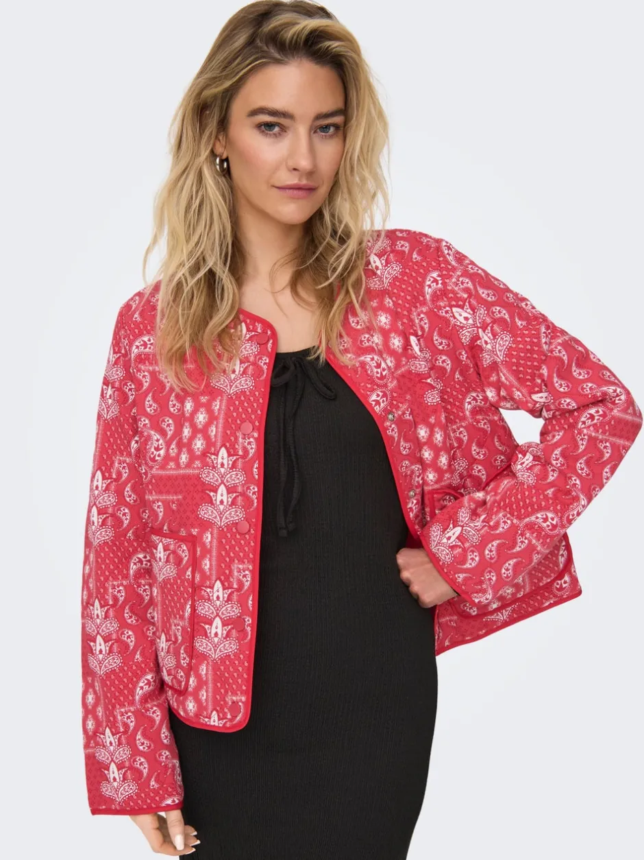 Hot ONLELVIRA Quiltet jakke Dame Jakker Og Frakker