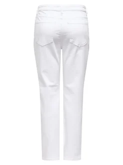 Online ONLEMEL Høj talje Straight fit Ankellængde Jeans Dame Jeans|Jeans