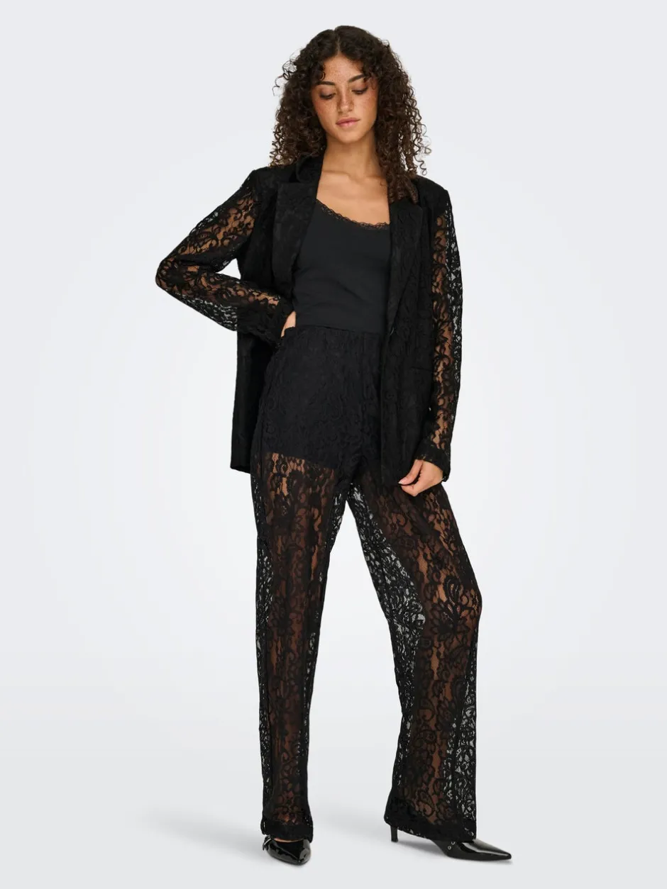 Best ONLEMIA Straight fit Bukser Dame Bukser
