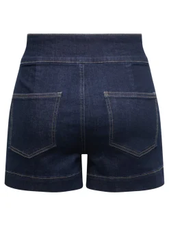 Hot ONLEMILIA Høj talje Regular fit Denim-shorts Dame Shorts|Double Denim