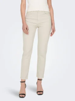 Sale ONLEMILY Høj talje Straight fit Ankellængde Jeans Dame Jeans|Jeans