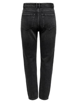 Discount ONLEMILY Høj talje Straight fit Ankellængde Jeans Dame Jeans|Jeans
