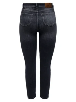 Outlet ONLEMILY Høj talje Straight fit Ankellængde Jeans Dame Jeans|Jeans