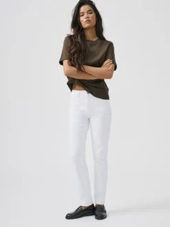 Hot ONLEMILY Høj talje Straight fit Ankellængde Jeans Dame Jeans|Jeans
