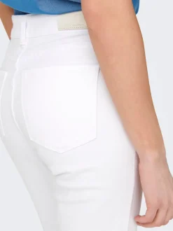 Hot ONLEMILY Høj talje Straight fit Ankellængde Jeans Dame Jeans|Jeans