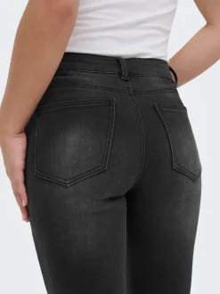 Online ONLEMILY-MILA Høj talje Straight fit Ankellængde Jeans Dame Jeans|Jeans