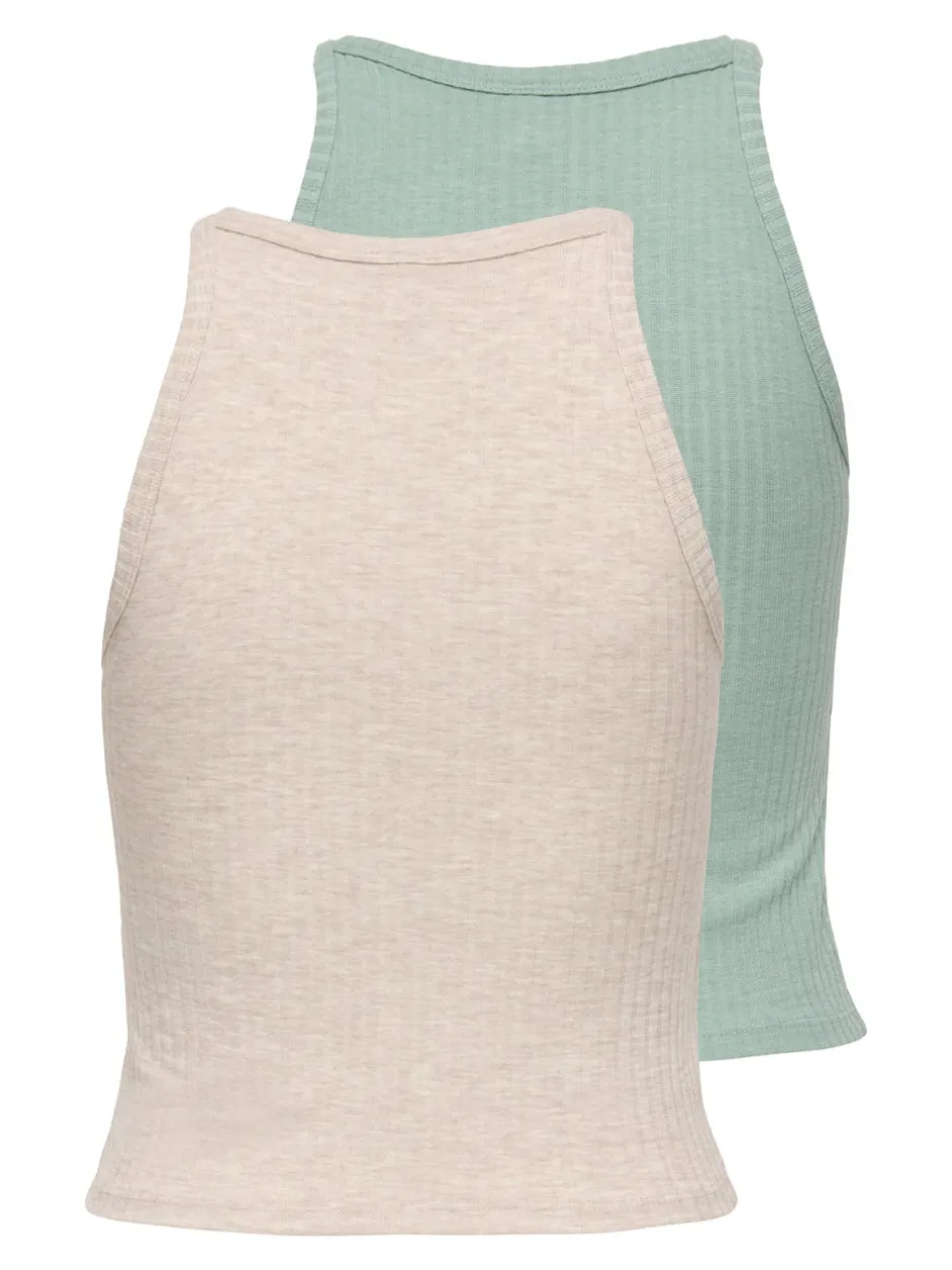 Hot ONLEMMA 2-pack Top Dame Toppe