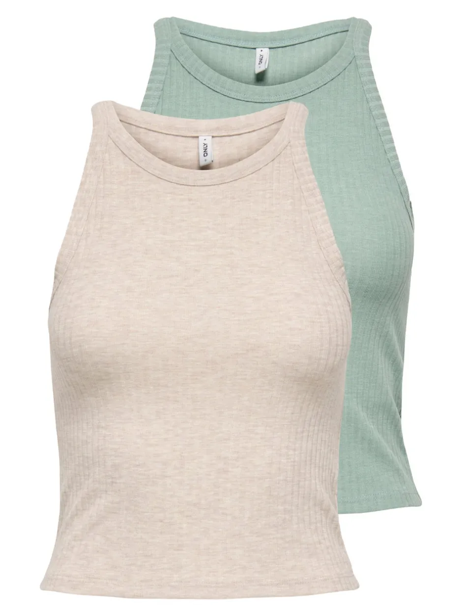 Hot ONLEMMA 2-pack Top Dame Toppe