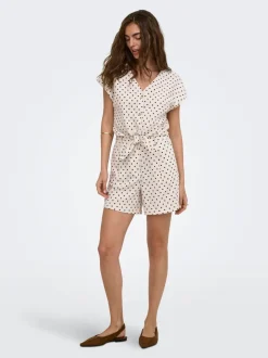 Clearance ONLEMMIA Mellemhøj talje Loose fit Shorts Dame Shorts