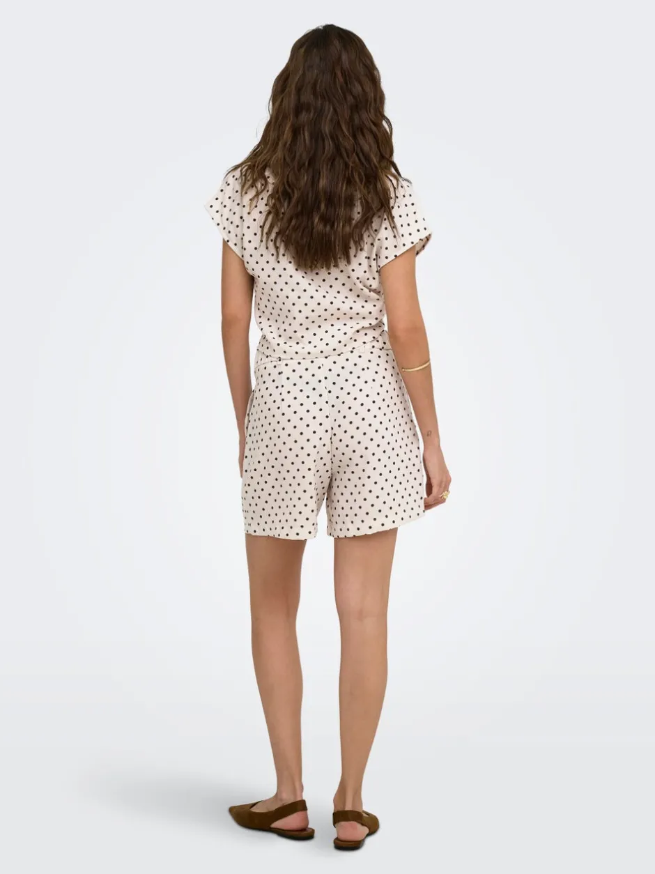 Clearance ONLEMMIA Mellemhøj talje Loose fit Shorts Dame Shorts