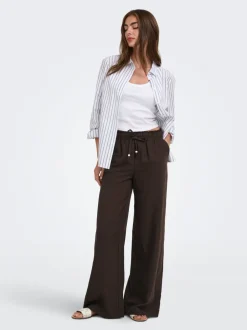 Sale ONLEMMIA Wide leg fit Bukser i wide fit Dame Bukser