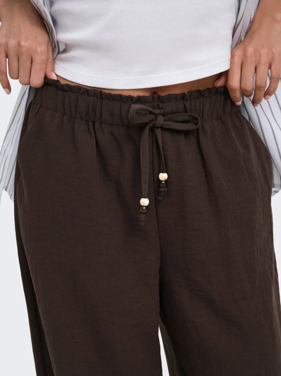 Sale ONLEMMIA Wide leg fit Bukser i wide fit Dame Bukser