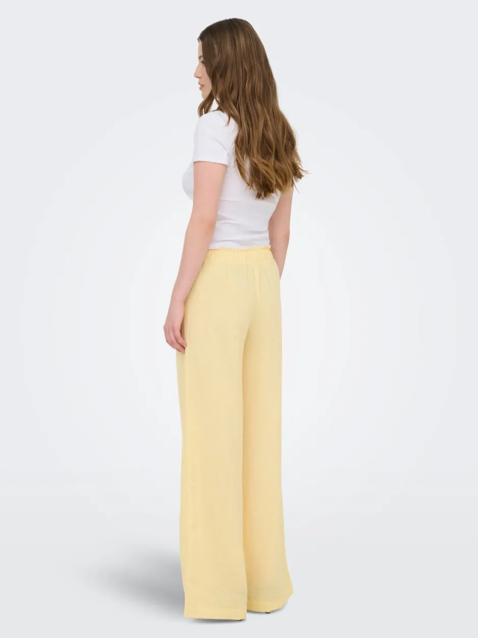 Clearance ONLEMMIA Wide leg fit Bukser i wide fit Dame Bukser