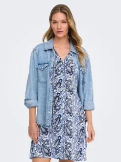 Clearance ONLEVIDA Kort kjole Dame Kjoler