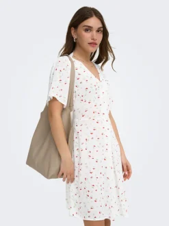 Clearance ONLEVIDA Kort kjole Dame Kjoler