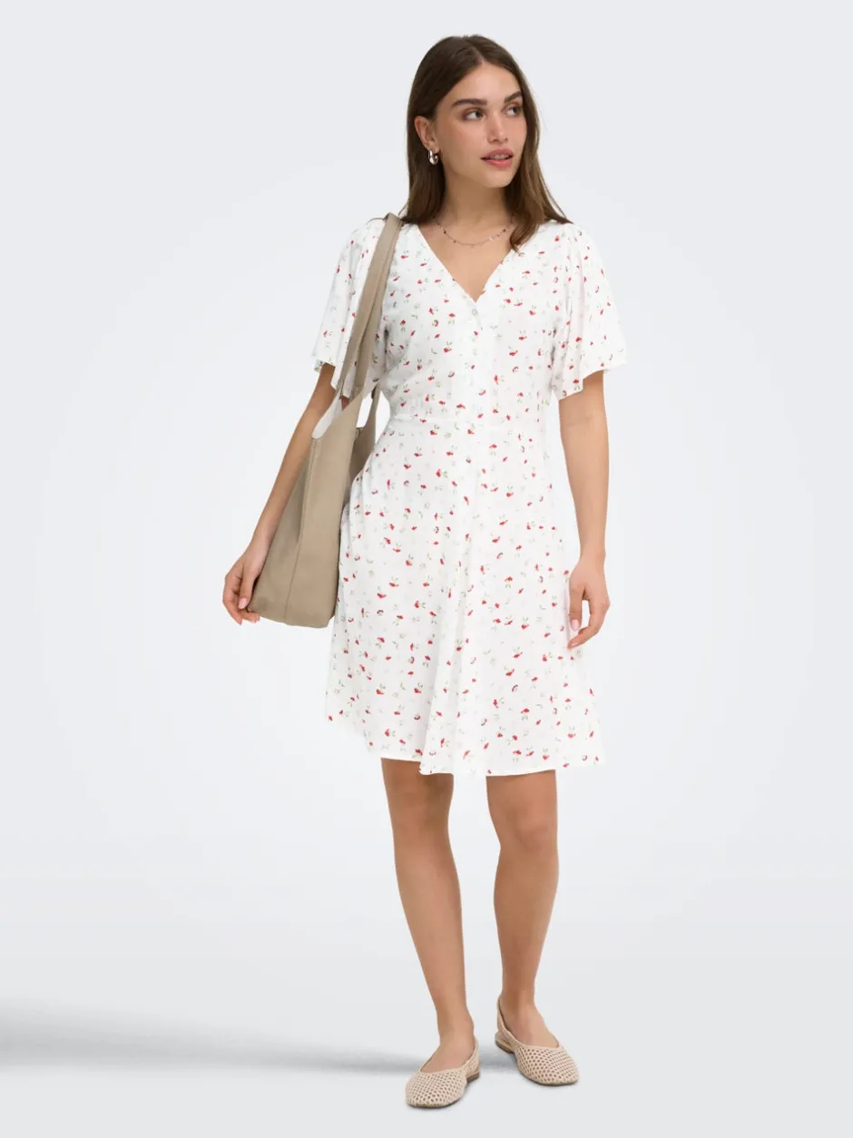 Clearance ONLEVIDA Kort kjole Dame Kjoler