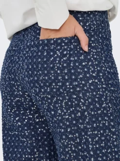 Online ONLEVITA Wide leg fit Bukser i wide fit Dame Bukser