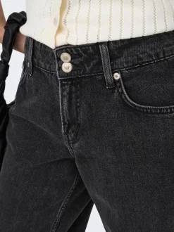 Outlet ONLEZRA Lav talje Wide leg fit Jeans Dame Jeans|Jeans