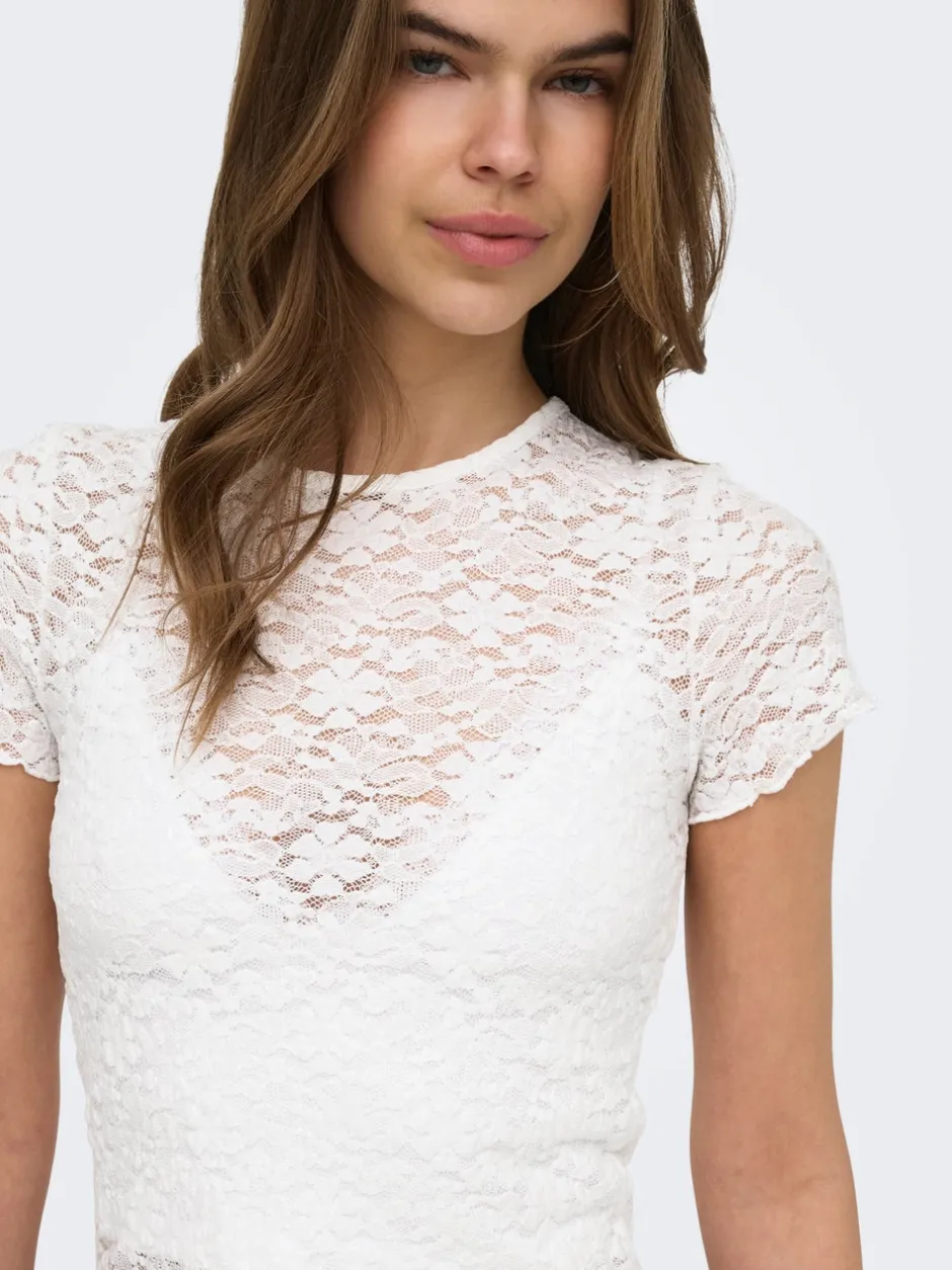 Hot ONLFAITH T-shirt Dame Toppe