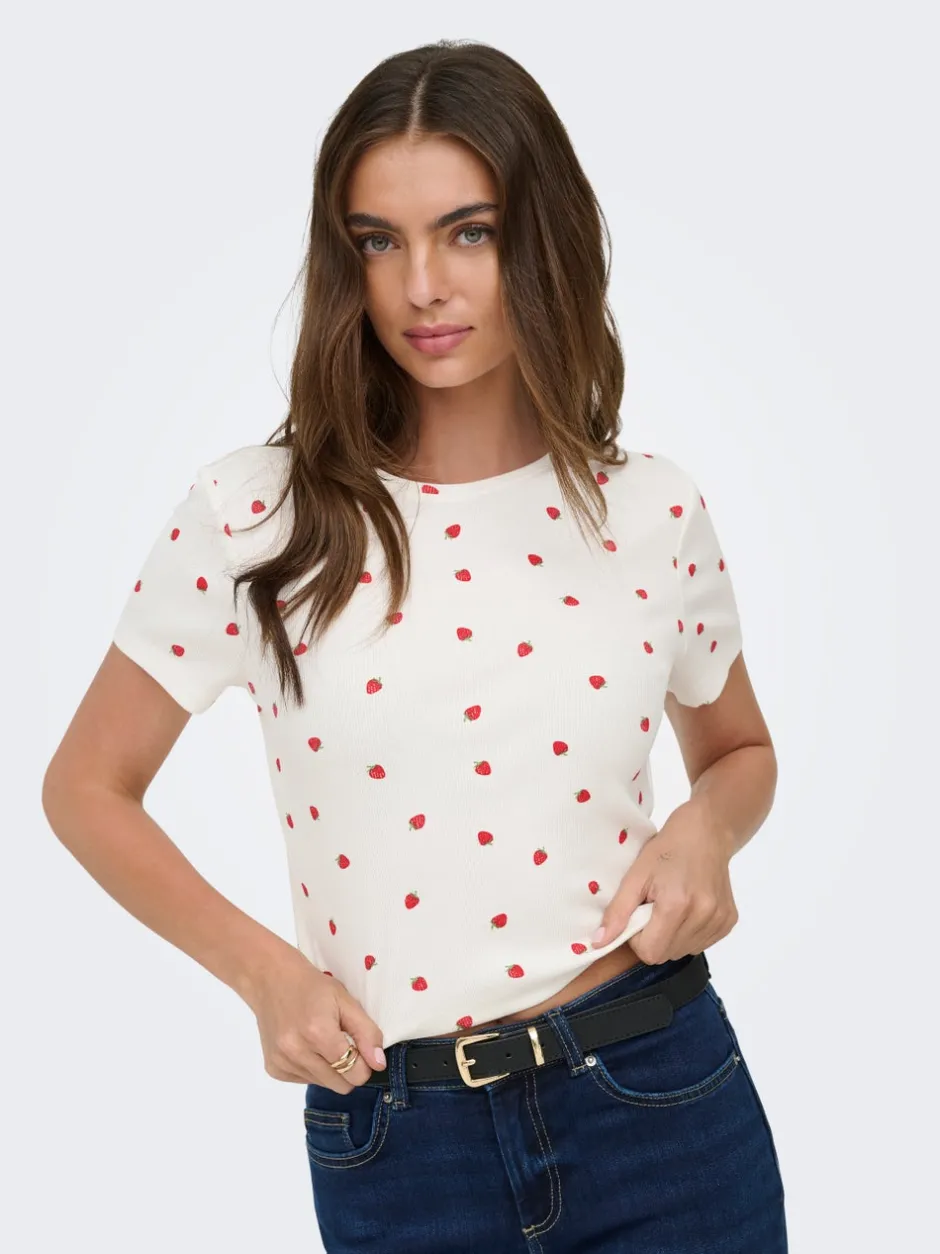 Clearance ONLFENJA T-shirt Dame Toppe