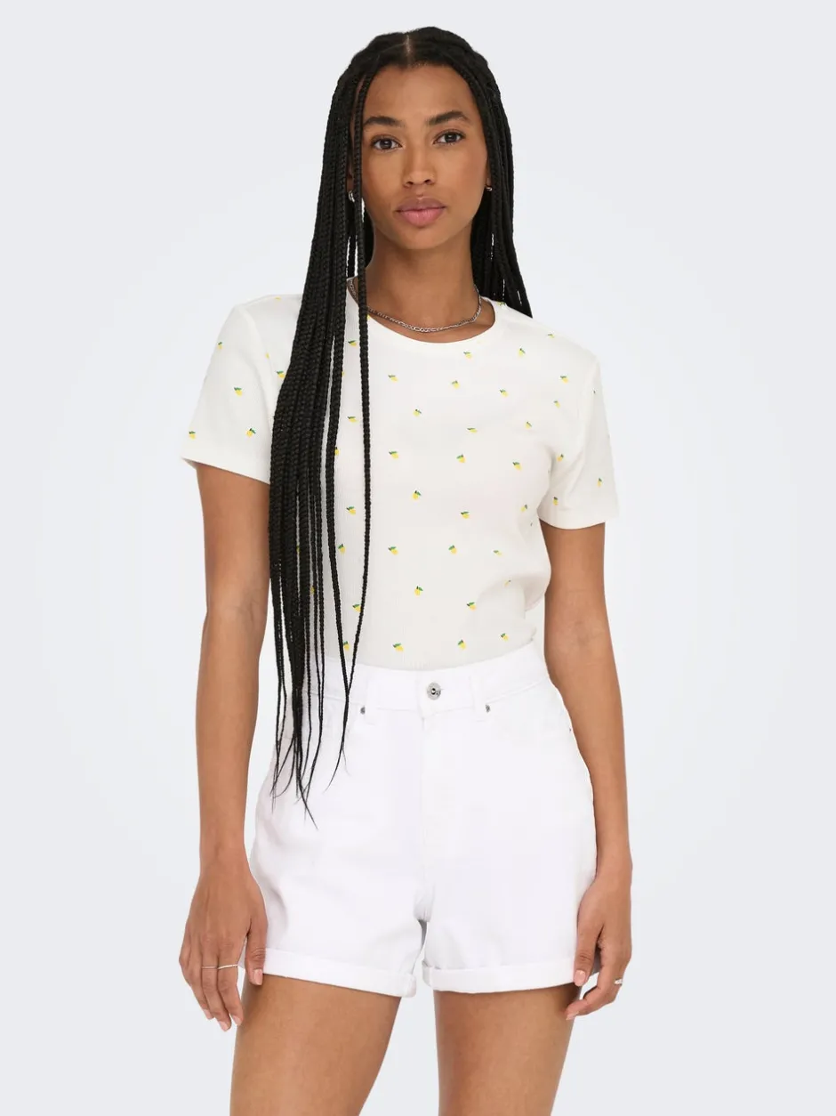 Hot ONLFENJA T-shirt Dame Toppe