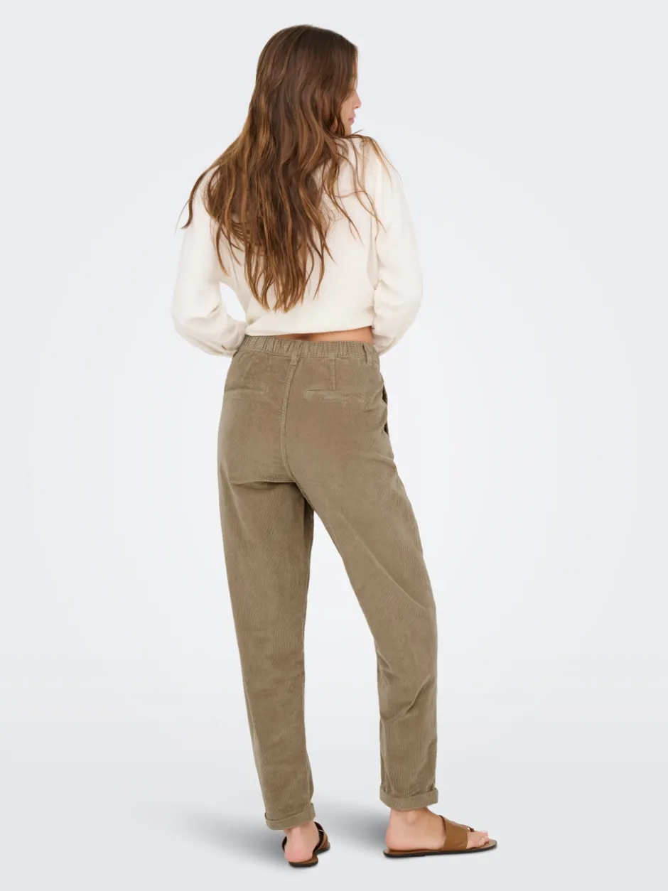 Discount ONLFLORA Carrot fit Klassiske bukser Dame Bukser