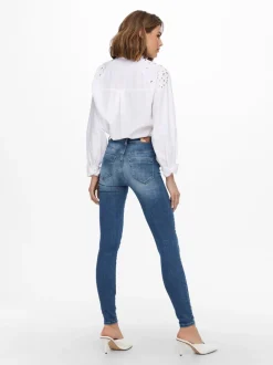 Discount ONLFOREVER Høj talje Skinny fit Jeans Dame Jeans|Jeans
